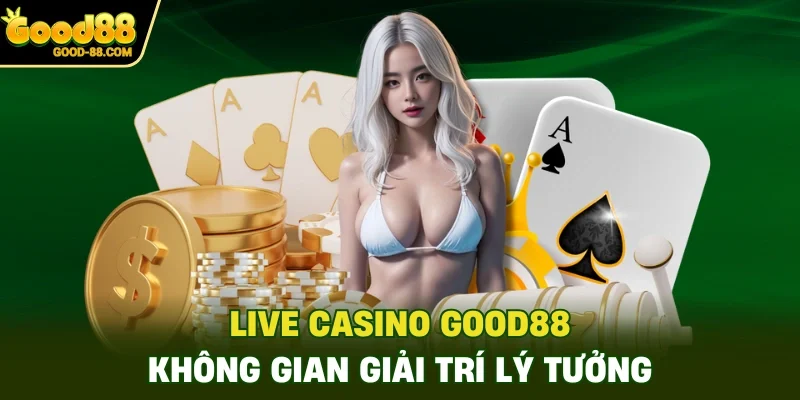 Live casino Good88 - không gian giải trí lý tưởng