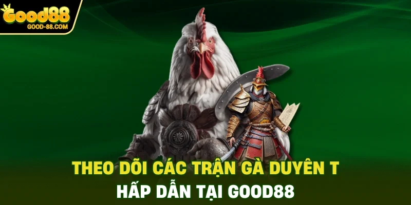 Theo dõi các trận gà Duyên Ti hấp dẫn tại Good88